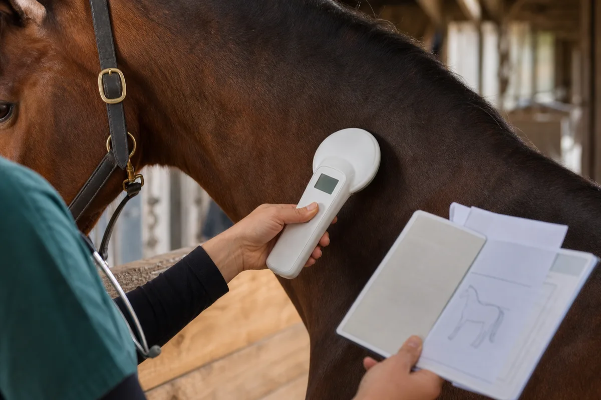 Identification du cheval : puce, SIRE et papiers